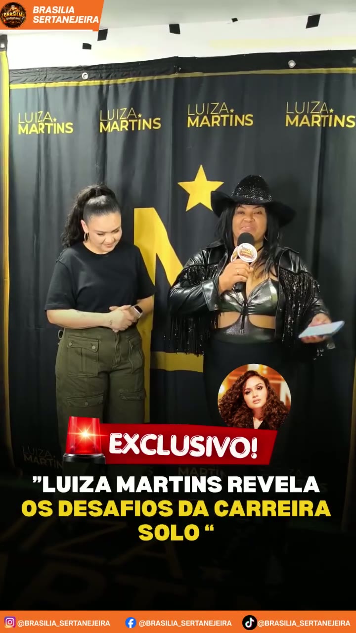 Luiza Martins revela os desafios da carreira solo