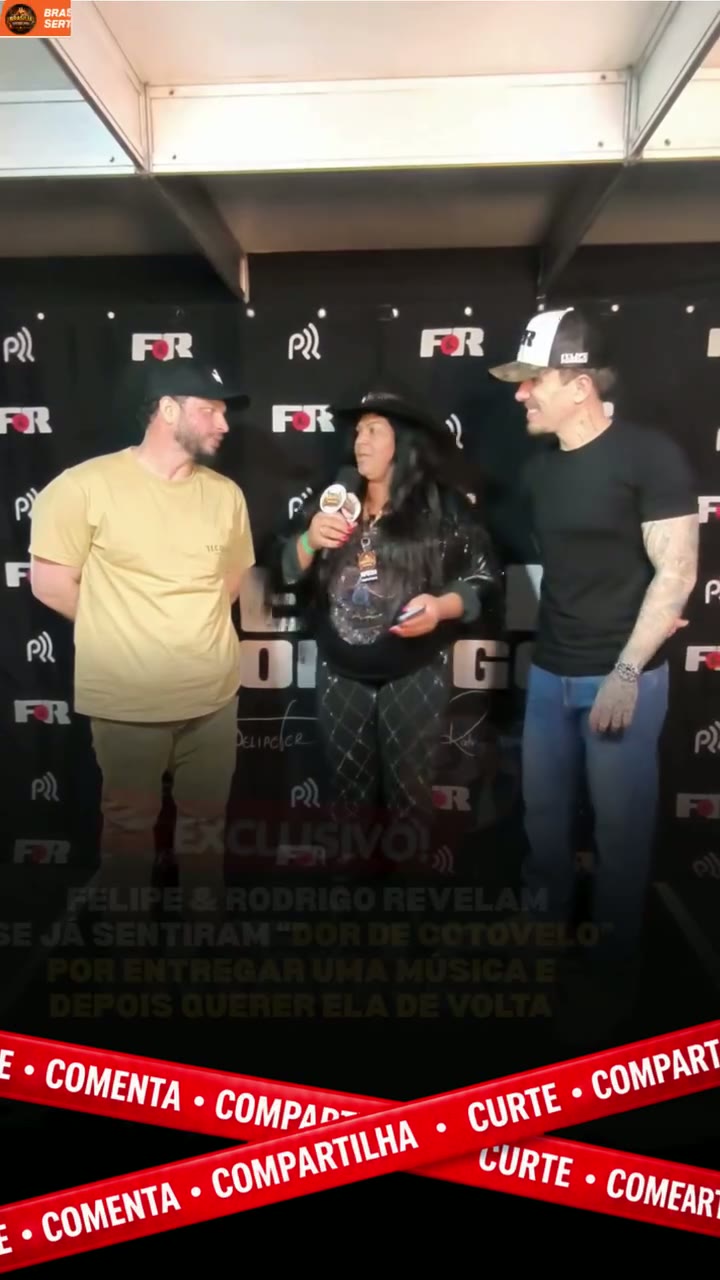 Felipe & Rodrigo revelam se já sentiram “dor de cotovelo” por entregar uma música e querer ela de volta